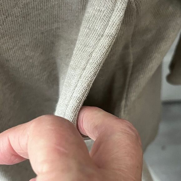 J. Jill Soft Beige Open-Front Cardigan - Picture 4 of 11